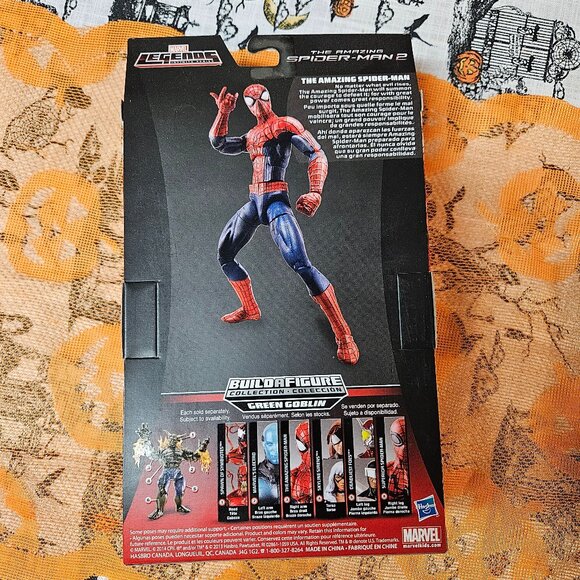 Marvel Legends Amazing Spider-Man 2 Action Figure Green Goblin BAF 2014 - Picture 3 of 6